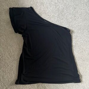 Banana Republic Black one sleeve shirt